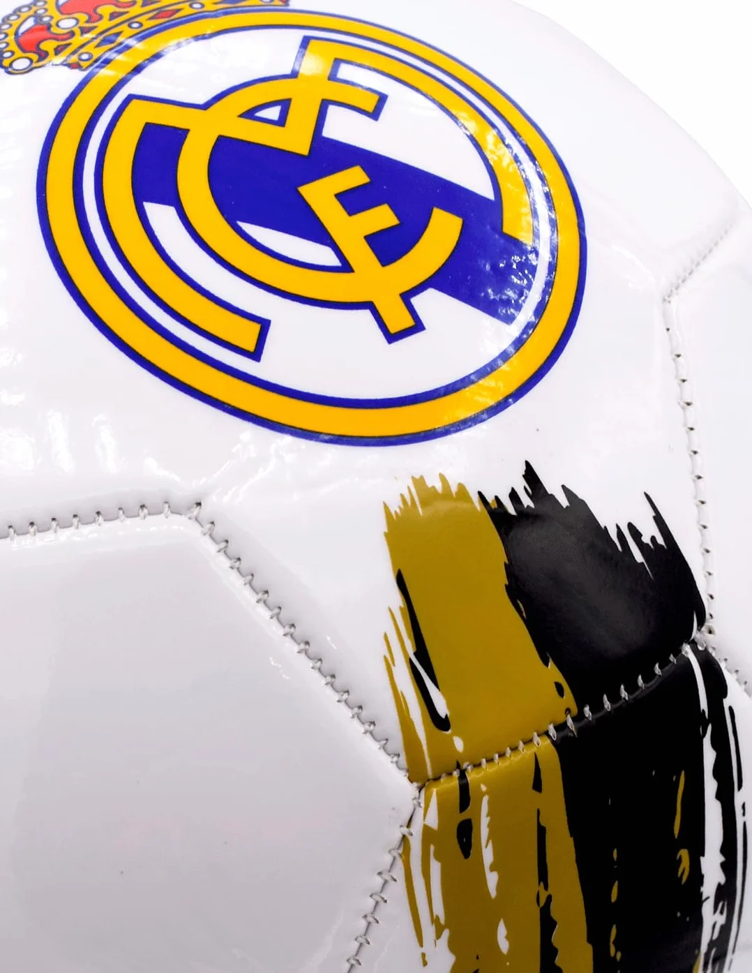 R ROGER'S Pallone Real Madrid Escudo Colore - Dimensione 5
