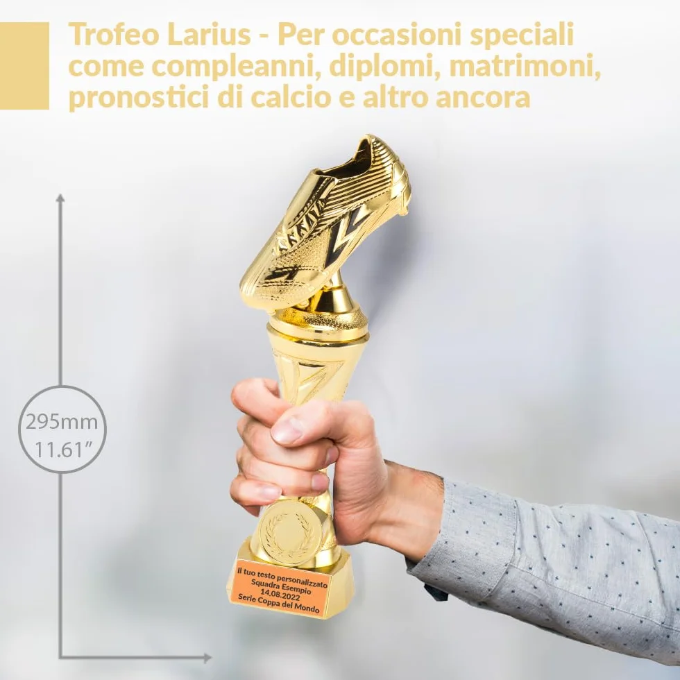 Larius Scarpa Dorata Coppa d'Onore Calcio Capocannoniere