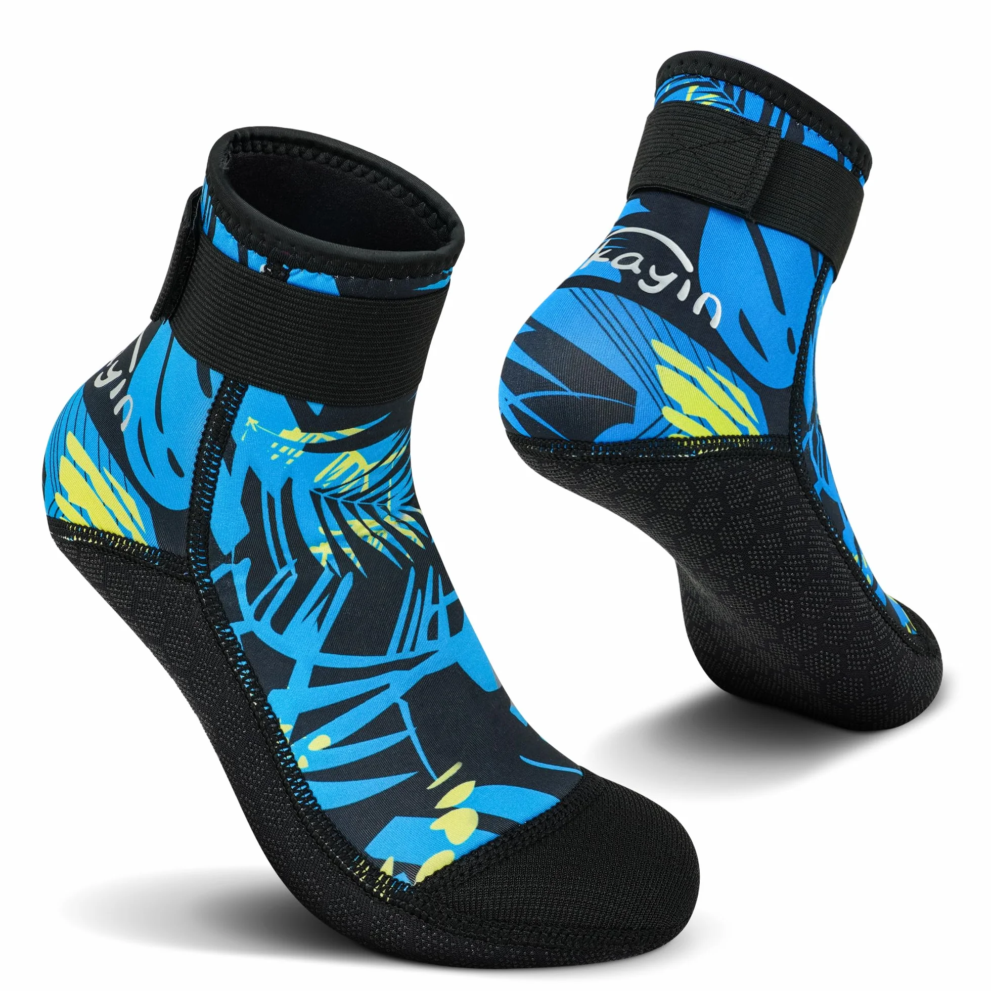 Calzini in neoprene, da 3 mm, per uomo, donna, uomo, donna, donna, nuoto, da spiaggia, per snorkeling, kayak, sci