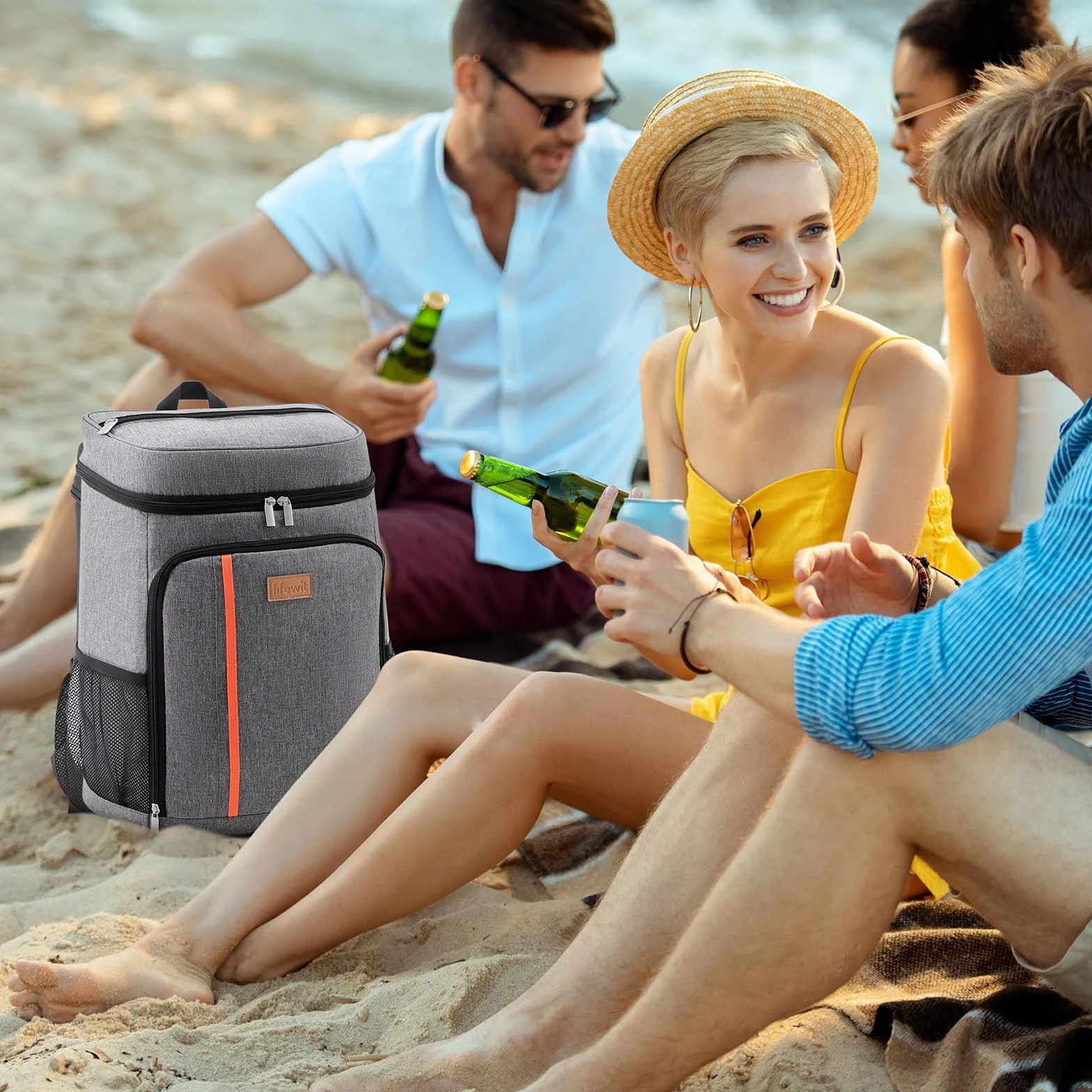Lifewit Zaino Termico Impermeabile, Borsa Frigo Leggera a Prova di Perdite per Lavoro Picnic Spiaggia