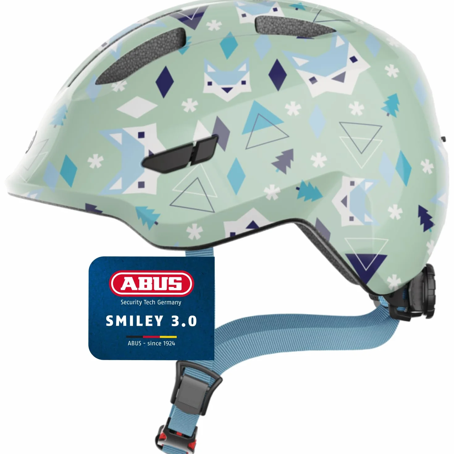 ABUS Casco per bambini Smiley 3.0 casco da bici con calzata bassa design a misura di bambino