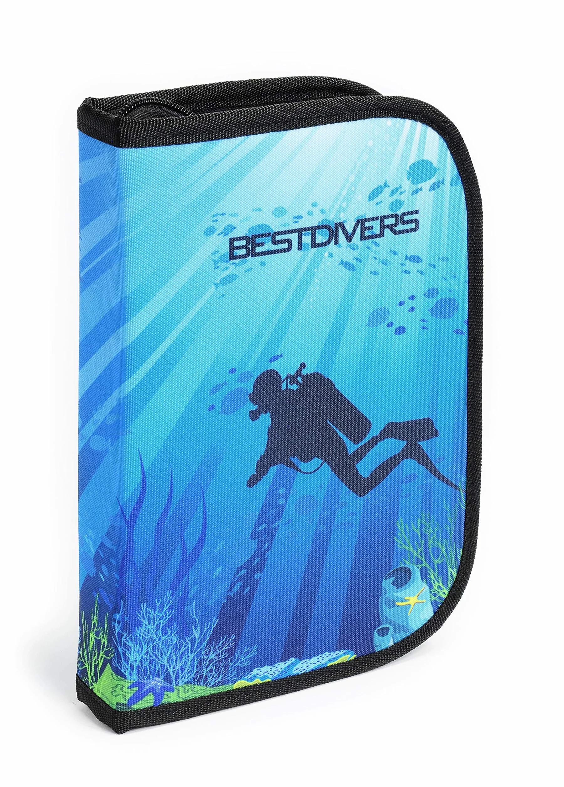 Best Divers Ai0446/Art4, Suporto Log Anelli Modello Subacqueo Unisex Adulto, Nero, Taglia unica