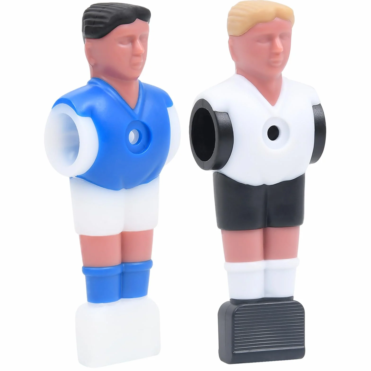 vidaXL 22x Giocatori Calcio Balilla per Asta da 15,9 mm Accessori per Tavola da Billiardino Accessori Calcetto Gioco Bambini Adulti