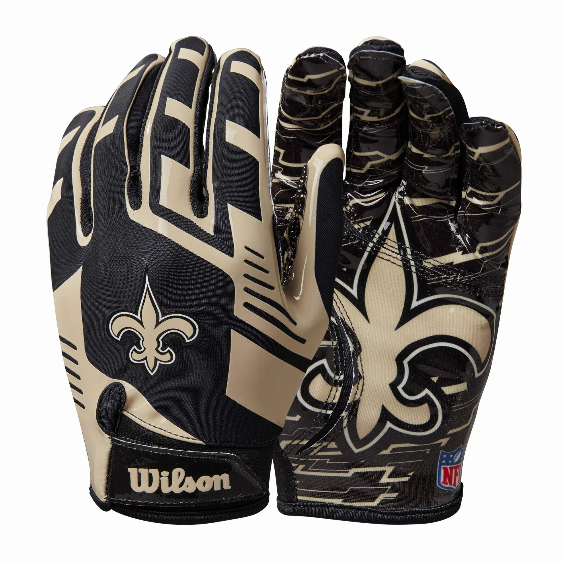 Wilson NFL Stretch Fit Guanti da calcio