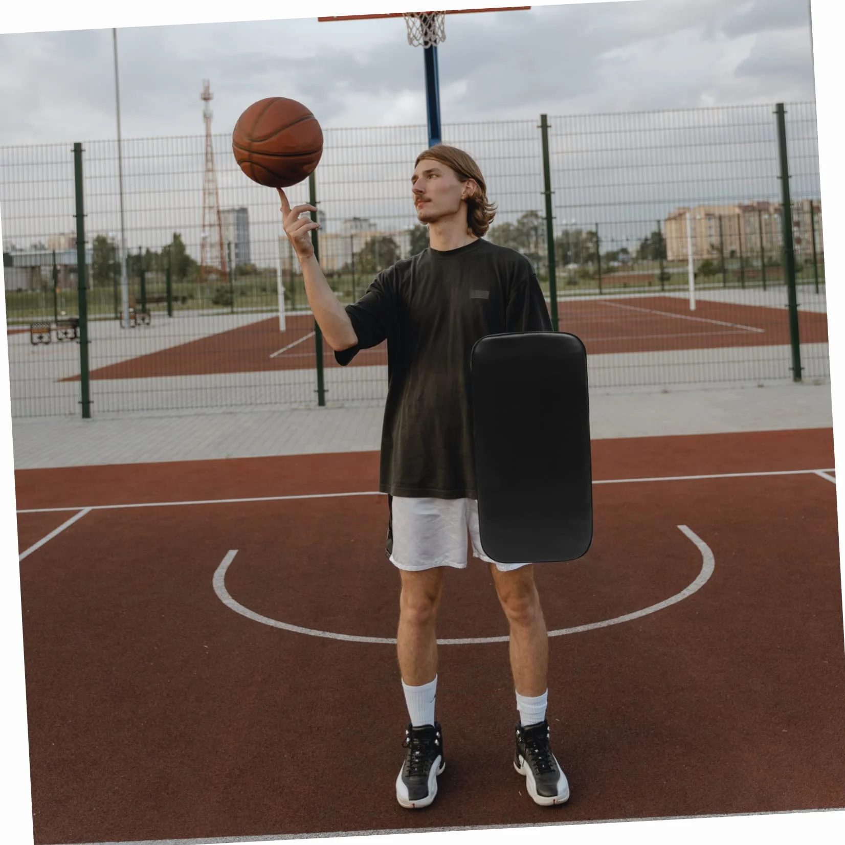 Anneome Cuscino da Allenamento Basket Pad di Blocco Multiuso in PVC e Pelle PU