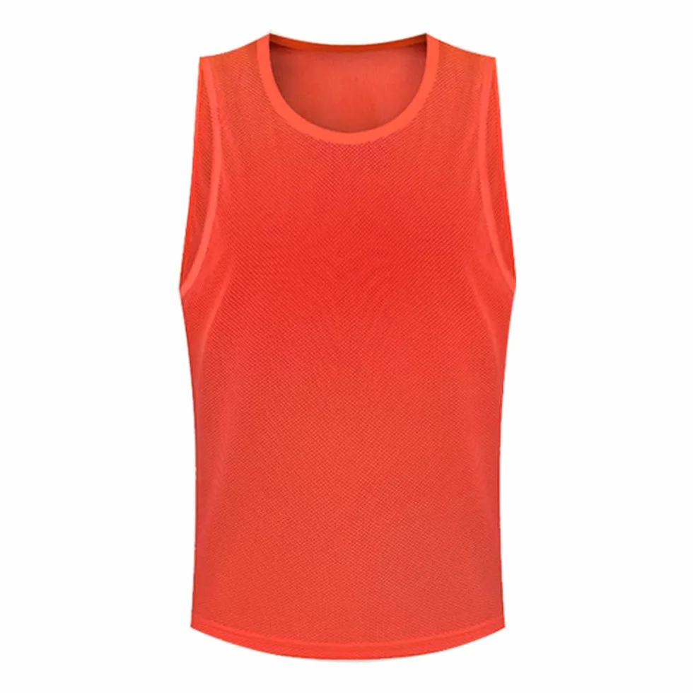Pettorine per allenamento a squadre calcio basket, gilet traspirante, Taglie M-XL 115-180+