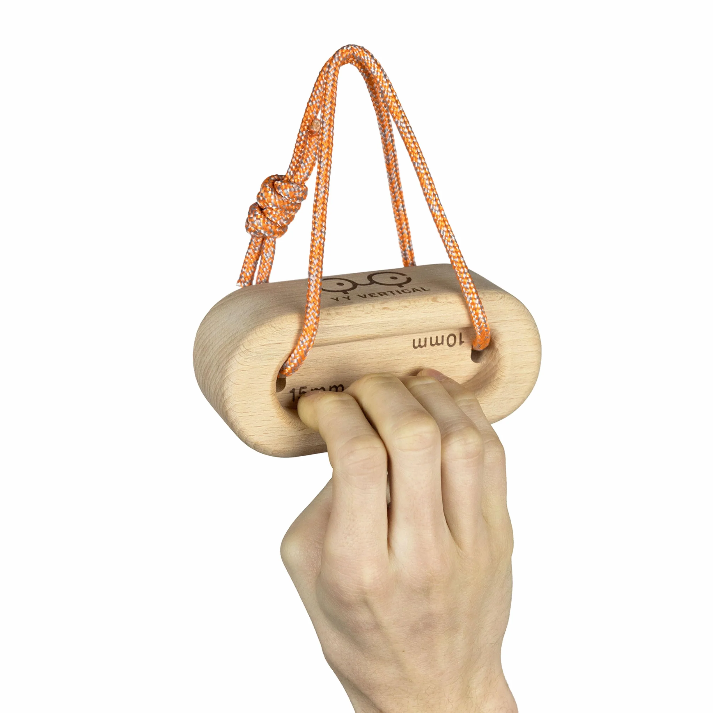 Mini Crux Multipresa in Legno Hangboard Leggero Portatile per Arrampicata