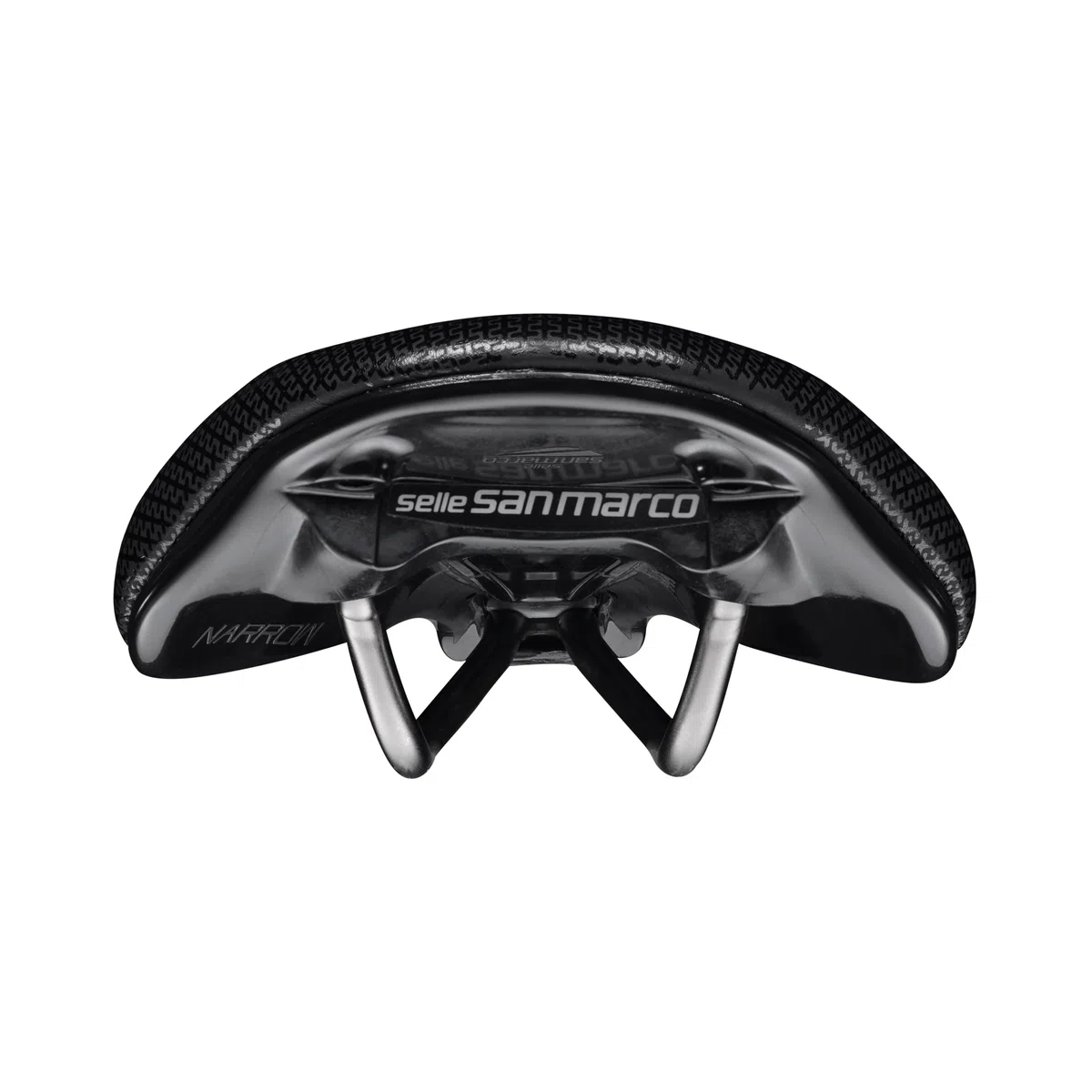 Selle San Marco SHORTFIT 2.0 Shield Supercomfort Racing - Sella Bicicletta Gravel e Bikepacking con Parafango Integrato, Foro Anatomico e Gel Extra, Telaio Resistente in Acciaio