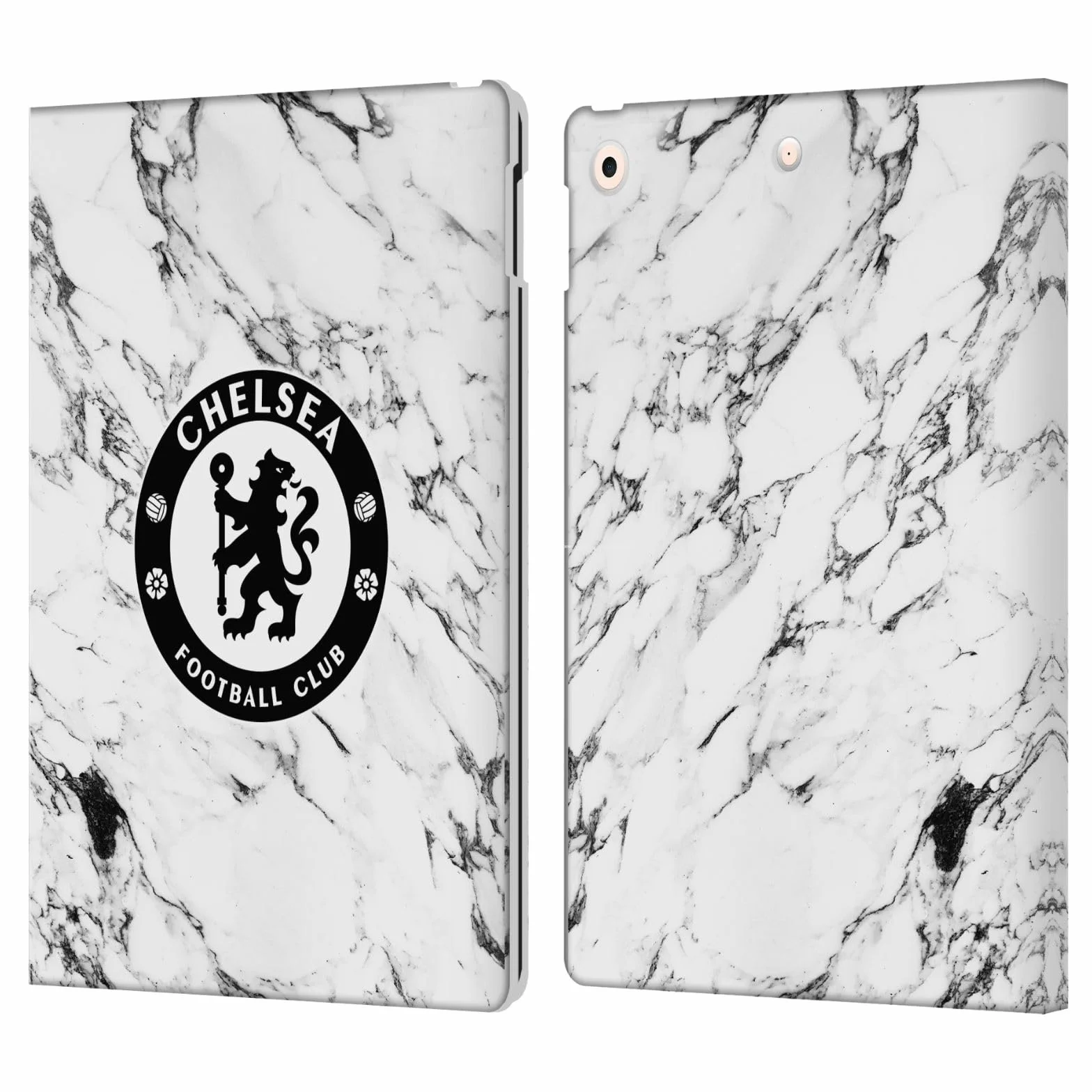 Chelsea Football Club Portafoglio in Pelle Custodia per Apple iPad 10.2 2019 2020 2021