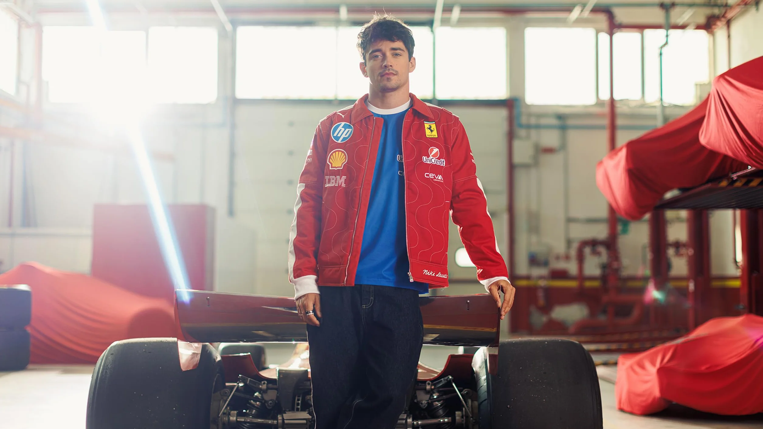 PUMA Scuderia Ferrari Monza 2025 Giacca Edizione Speciale - Rosso Corsa