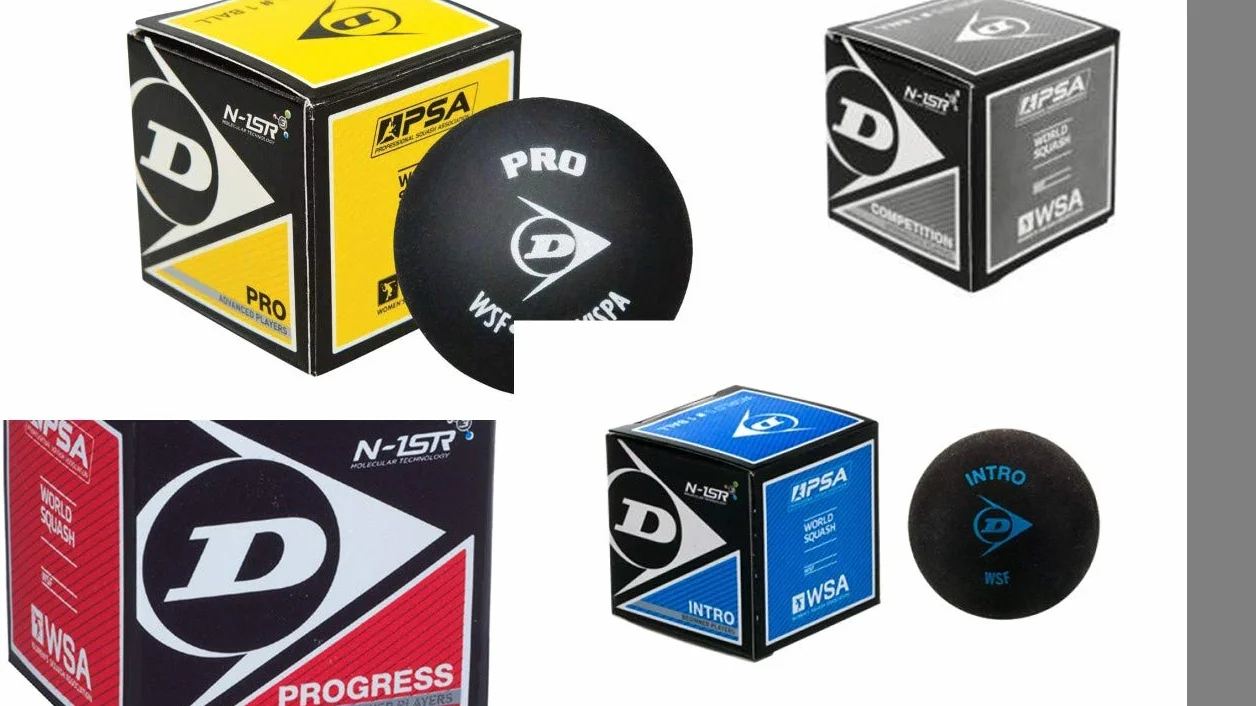 Dunlop Revelation Pro Pallina da Squash Punto Doppio 1 Docena