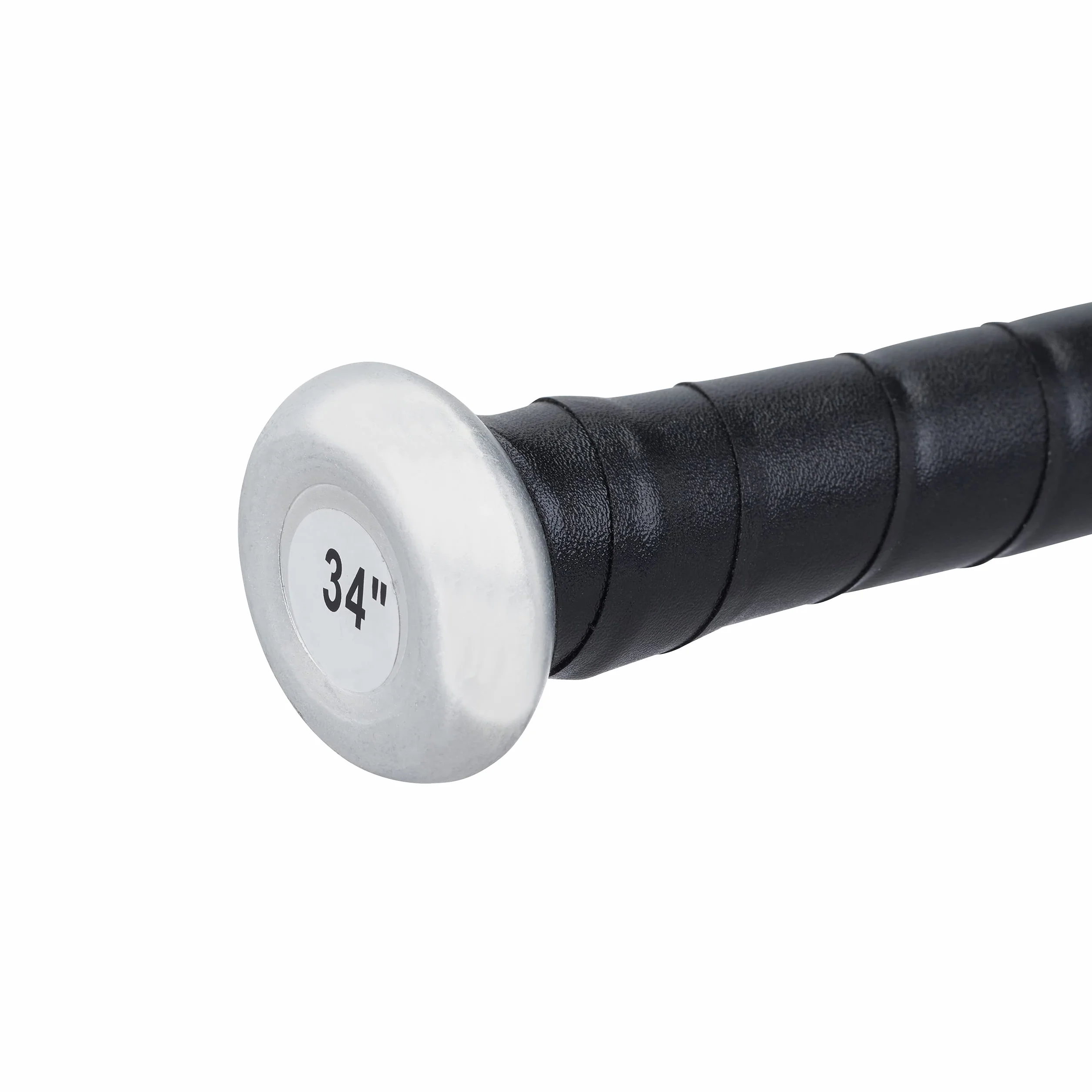 Mazza da Baseball in Alluminio 34 Pollici 86 cm Manico Antiscivolo Argentato