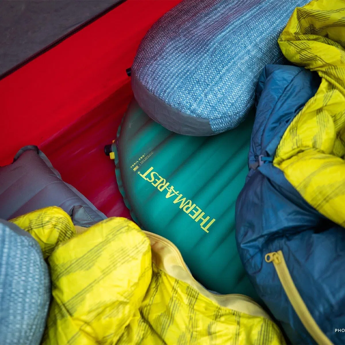 Therm-a-Rest Trail Pro - Materassino isolante, colore: verde