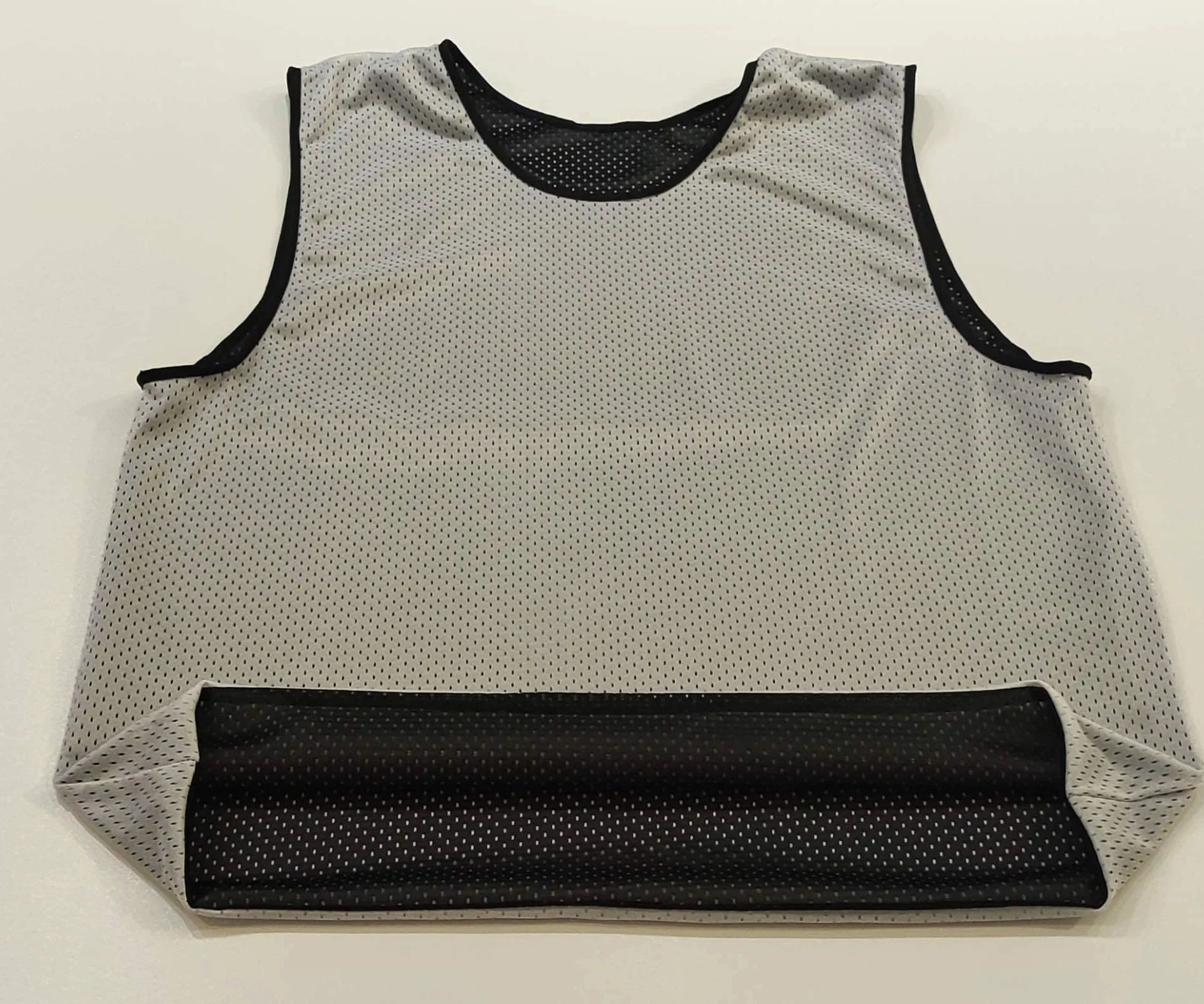 Pettorina bilaterale Double Face Riutilizzabile da Allenamento Calcio Basket Set di 6 Pezzi Reversible