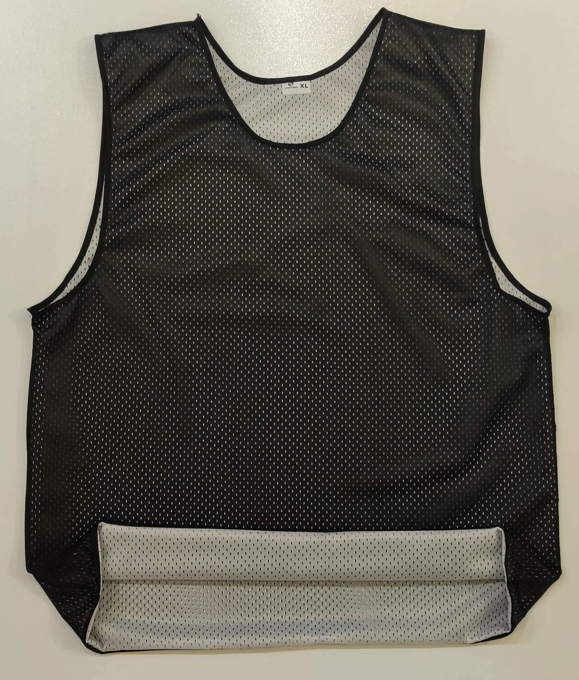 Pettorina bilaterale Double Face Riutilizzabile da Allenamento Calcio Basket Set di 6 Pezzi Reversible