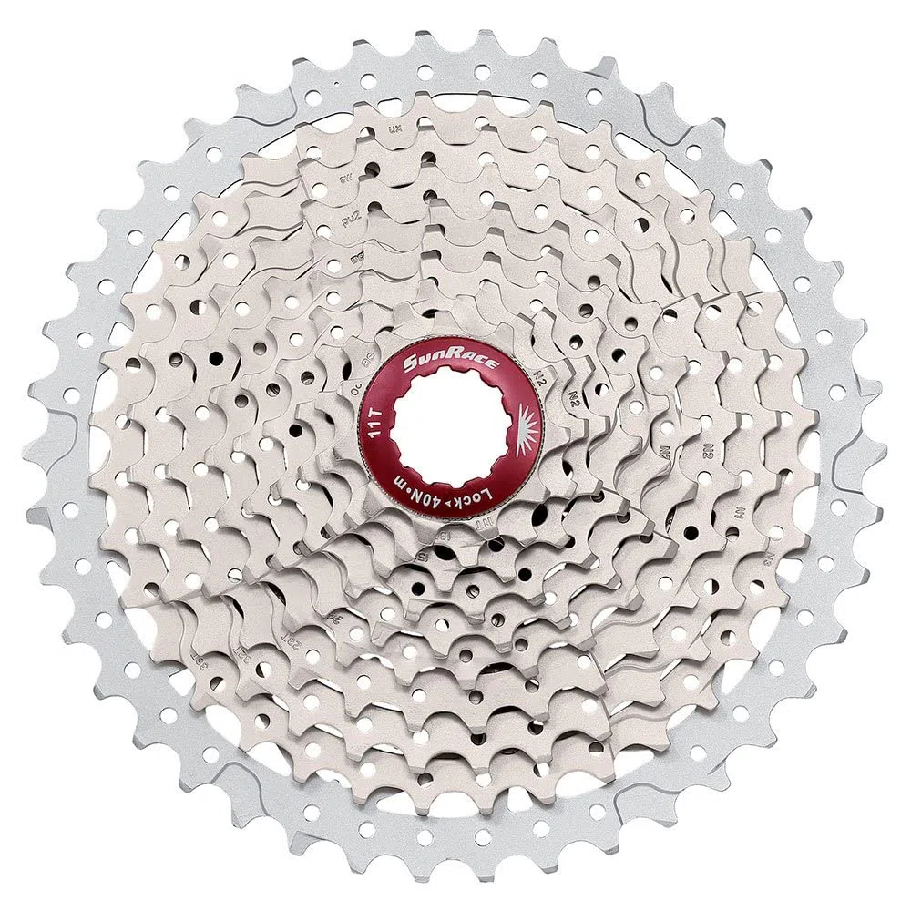 SunRace MX8 - Cassetta per Mountain Bike, 11 velocità, 11-46 Denti