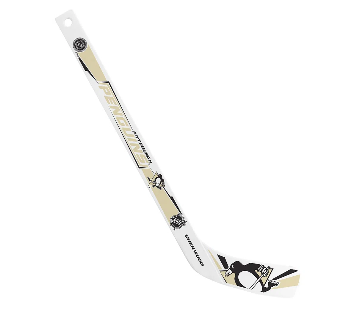 Sherwood NHL Star Player Plastic Mini-Player Stick, NHL Teams:Pittsburgh Penguins