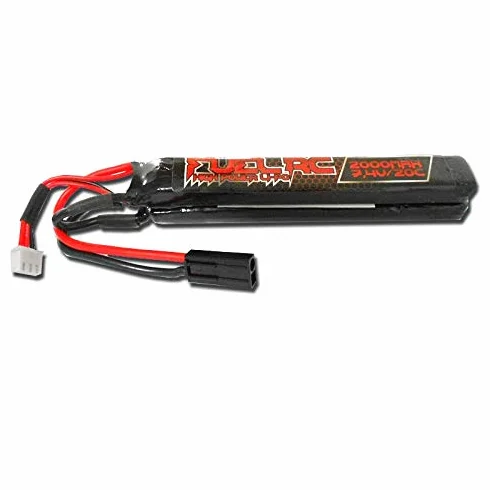 Fuel LI-PO 7,4V 2000 mAh 20C Batteria per Fucili Softair Crane M4