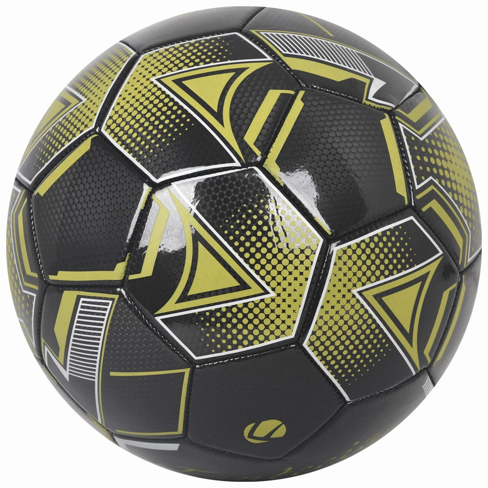 Pallone da Calcio in Pelle Misura 5 con Pompa, Pallone da Calcio per Allenamento Indoor e Outdoor