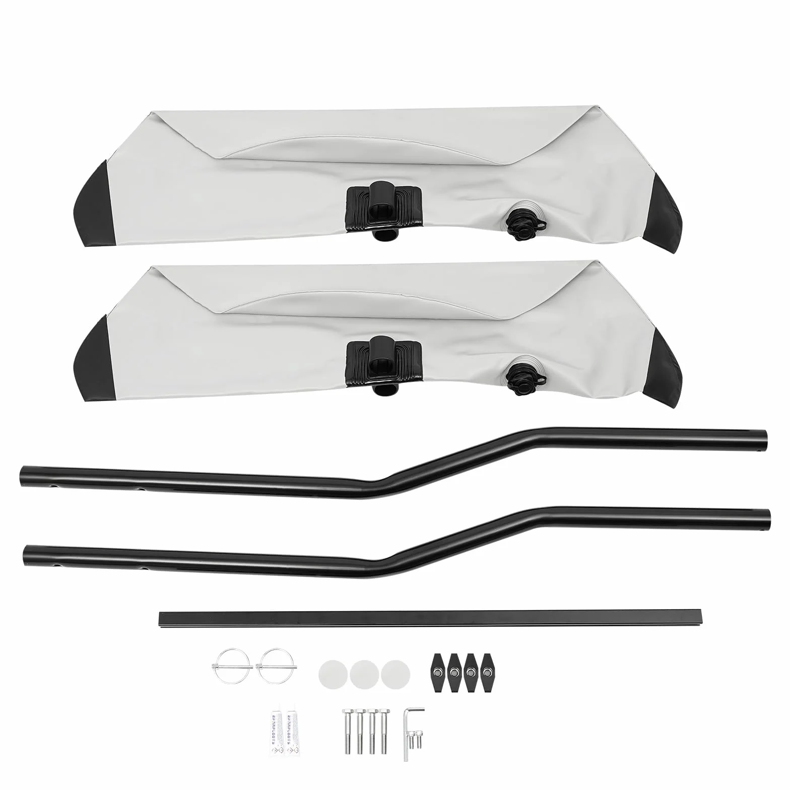 Stabilizzatore gonfiabile per kayak, lunghezza del braccio regolabile, per kayak, canoe, barche, paddle