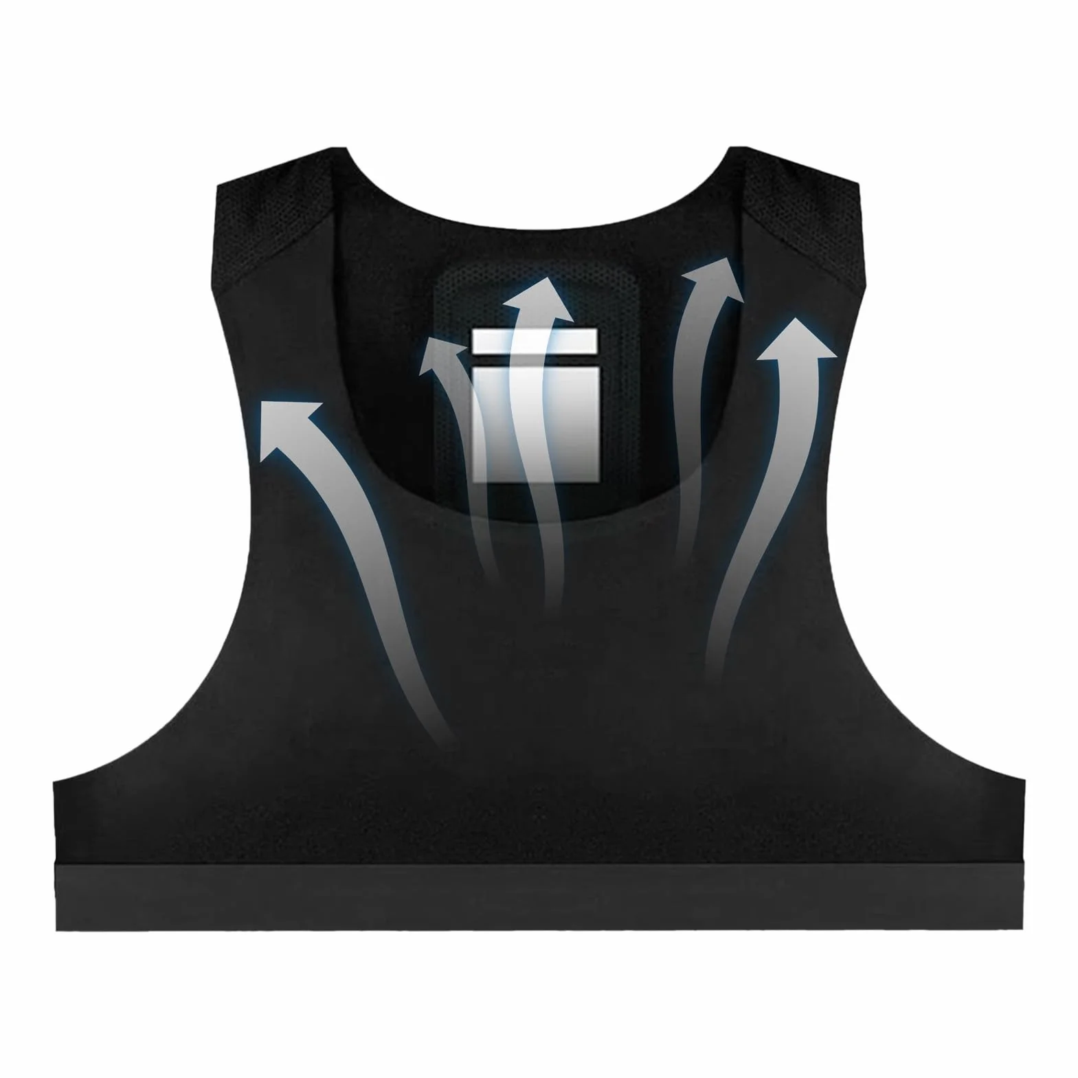 Gilet da calcio fitness tracker, canotta sportiva per allenamento
