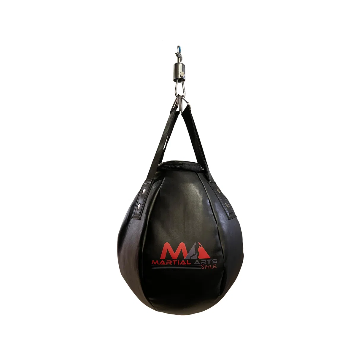 Sacco da boxe professionale a goccia, per allenamento MMA, kickboxing, Muay Thai, di forma rotonda, pesante (non riempito)