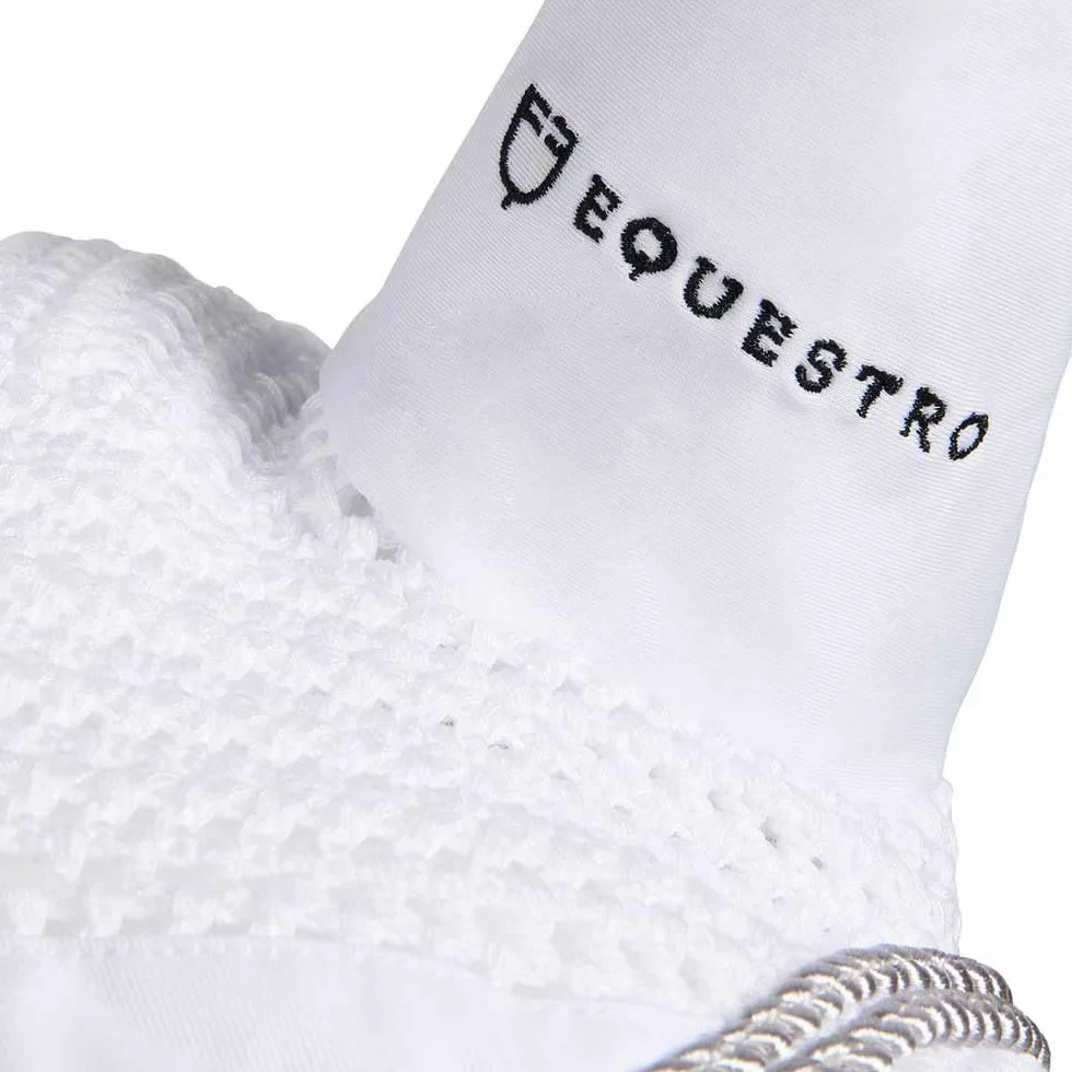 CUFFIETTA COTONE CROCHET PER SOTTOSELLA SS00207 ORECCHIE FODERATE NEOPRENE TG. FULL (BIANCO)