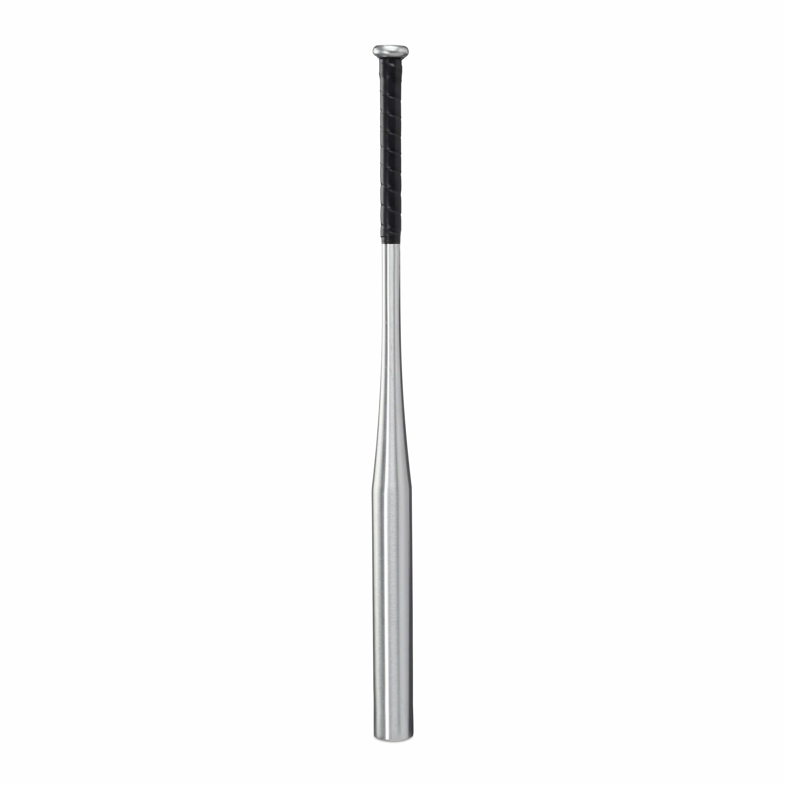 Mazza da Baseball in Alluminio 34 Pollici 86 cm Manico Antiscivolo Argentato