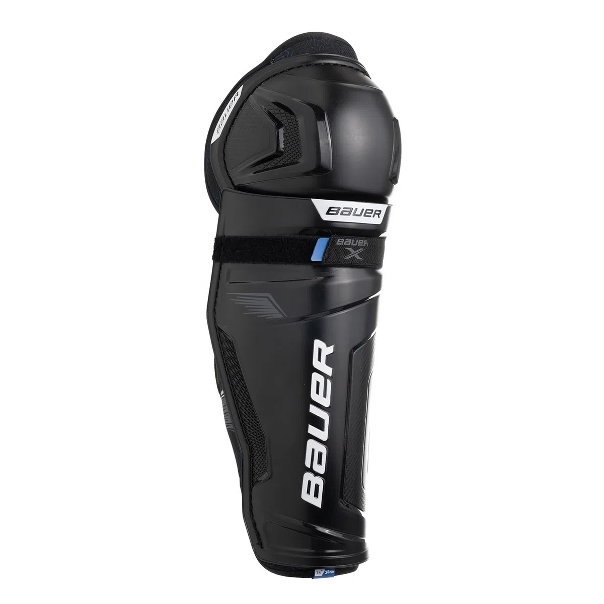 Bauer X II 2.0 - Parastinchi per hockey su ghiaccio, 15"