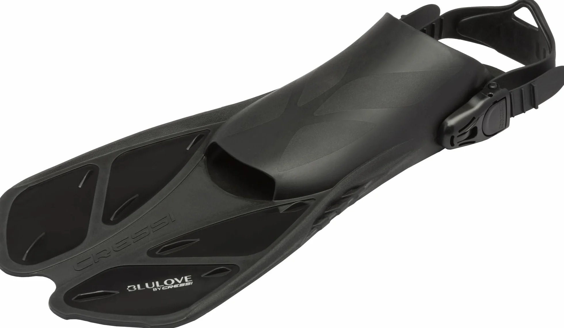 Cressi Fins Bonete Pinne da Nuoto Corte Regolabili per Adulti Fibbie Ultra Resistenti Leggere
