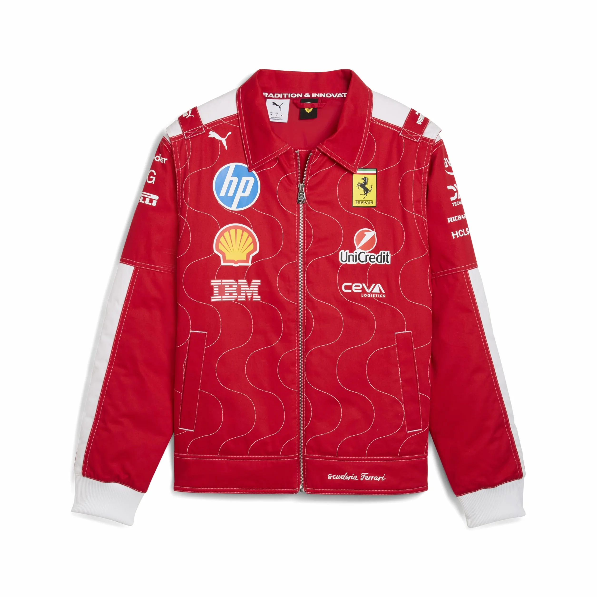 PUMA Scuderia Ferrari Monza 2025 Giacca Edizione Speciale - Rosso Corsa