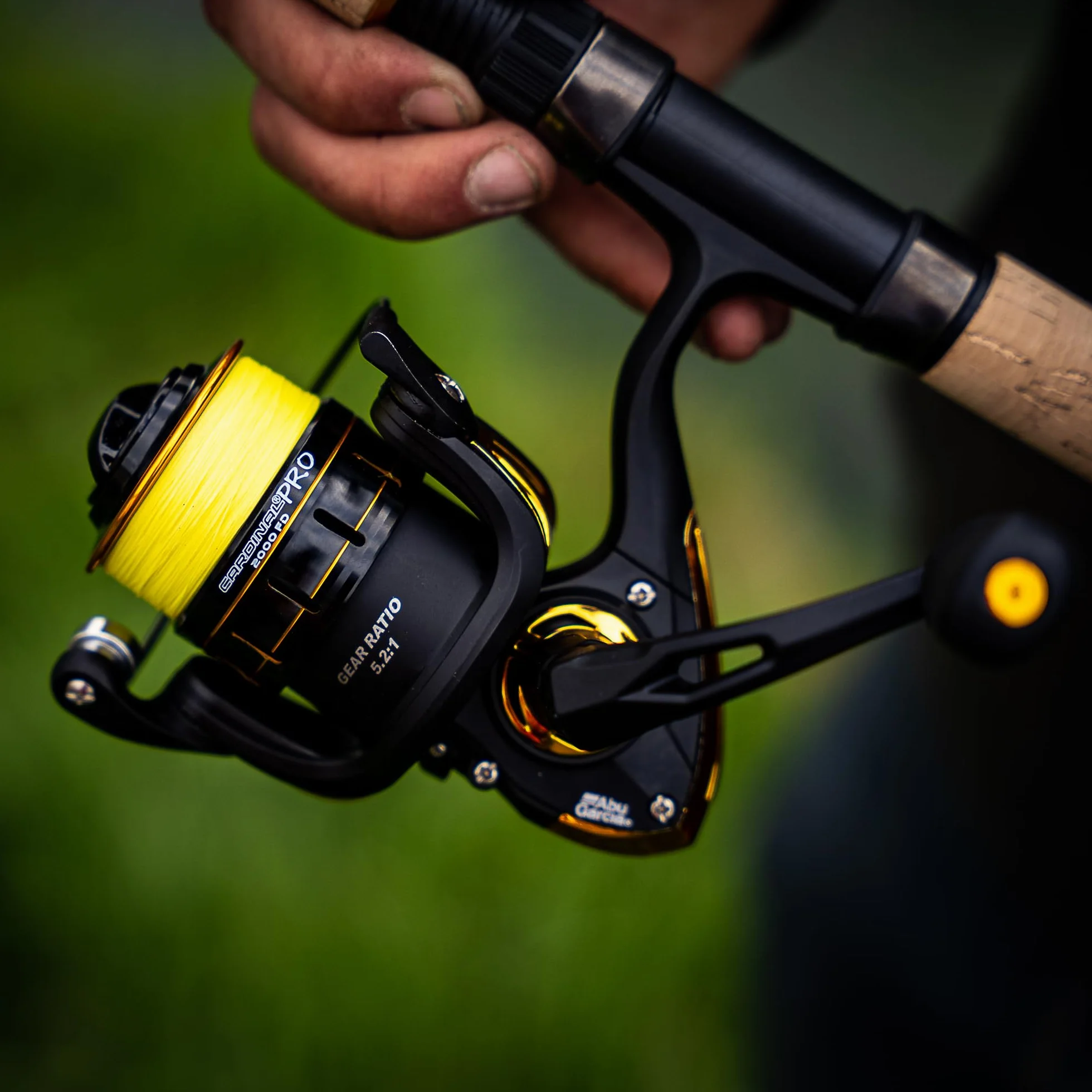 Abu Garcia Cardinal PRO Spinning Combo - Set canna e mulinello leggeri per la pesca d'acqua dolce - Canna da spinning in grafite per Bass, Trota, Persico, Luccio, Disponibile in diverse misure