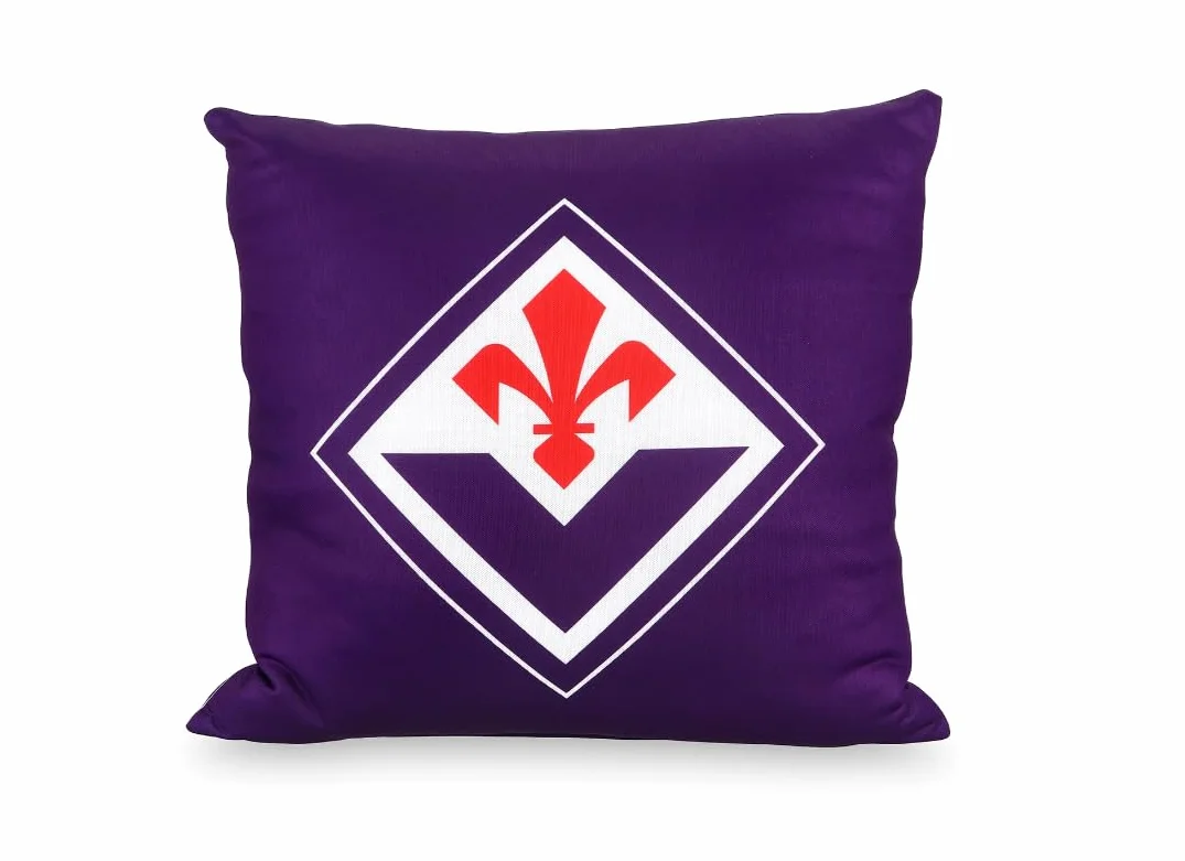 Diva Cuscino con Logo A.C.F. Fiorentina - Prodotto Ufficiale