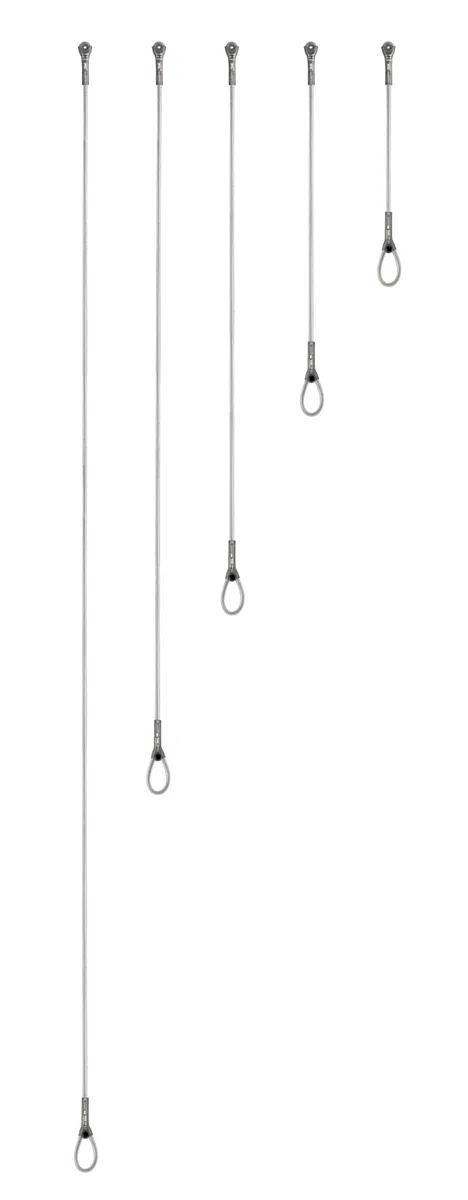 PETZL, Wire Strop, Fascia di Ancoraggio, Acciaio, 100 Cm, Unisex-Adulti