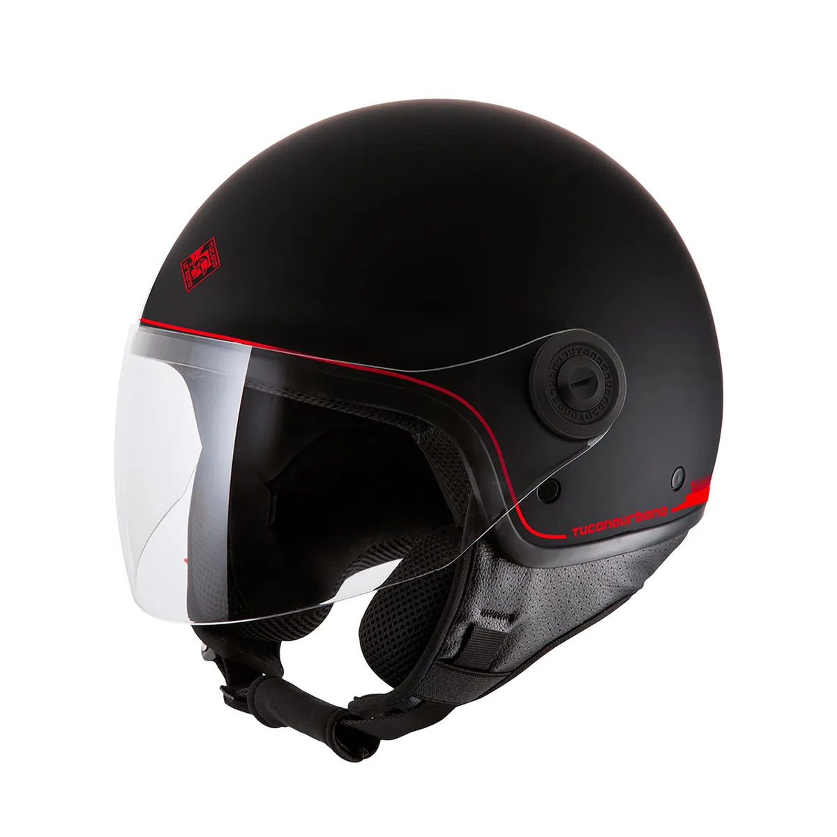 A.C. Milan - Casco EL'JETTIN 6.0 Tucano Urbano, Skyline, Prodotto Ufficiale