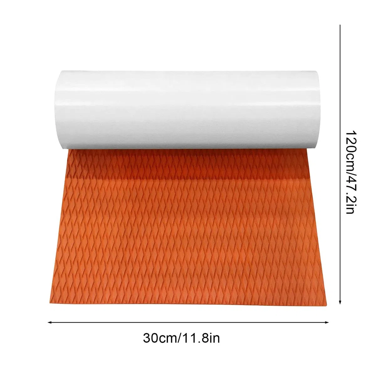 Su-p Traction Pad Deck Grip Matte, Surfboard Mat Grip Surfboard Yatch Deck Pad, antiscivolo autoadesivo per pavimenti, trimmbar Eva, per su-p, surf, skimboard standup e altro, 120 x 30 cm