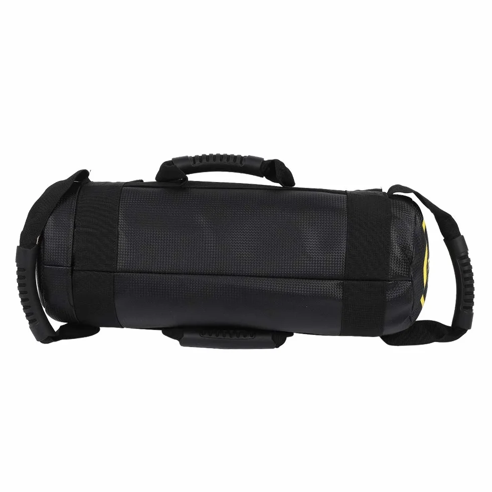Allenamento pesi Sand Sand Power Bag Fitness Force High Intensity Force Training For Home Gym Esercizio Esercizio PU Pelle 10kg 20kg 30kg Opzionale