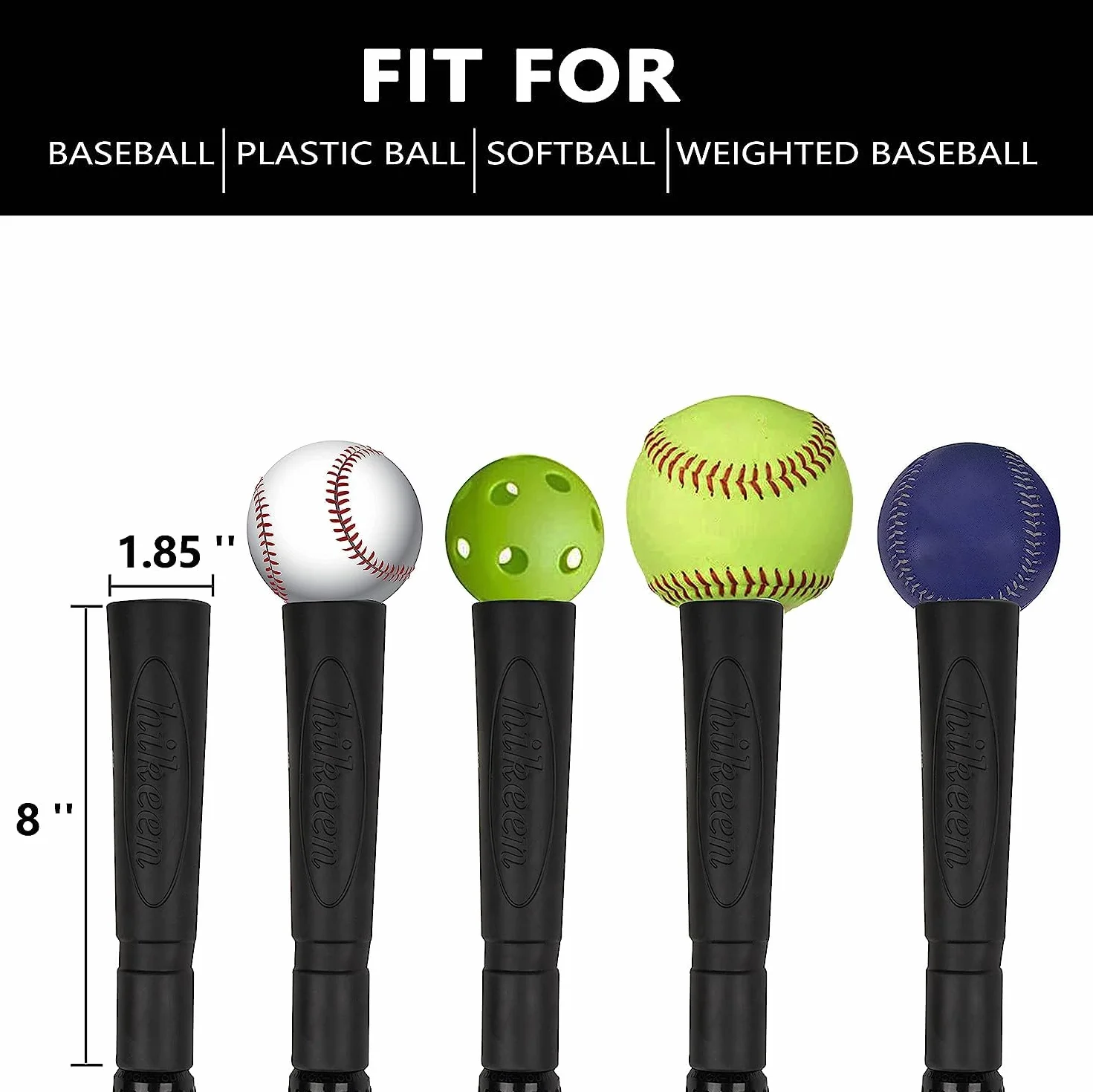 BOOSTEADY Tee da Baseball da Battuta, Tee da Baseball per Colpire Softball Batting Tee Portatile Treppiede Base Tee per Colpire la Pratica di Allenamento con Borsa per Il Trasporto