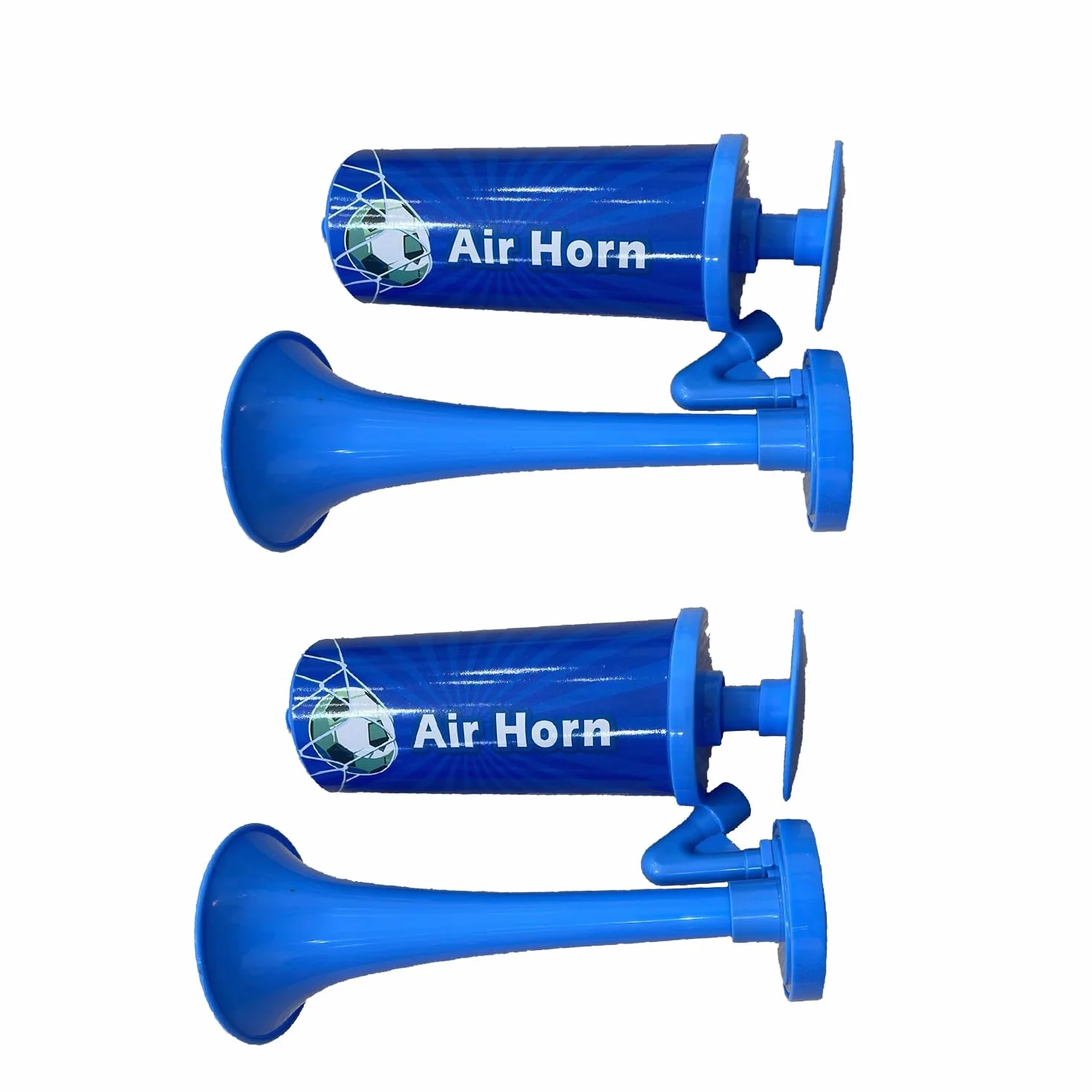 Piro89 Due Trombe da Stadio Manuale Senza Gas, Stadium Hair Horn