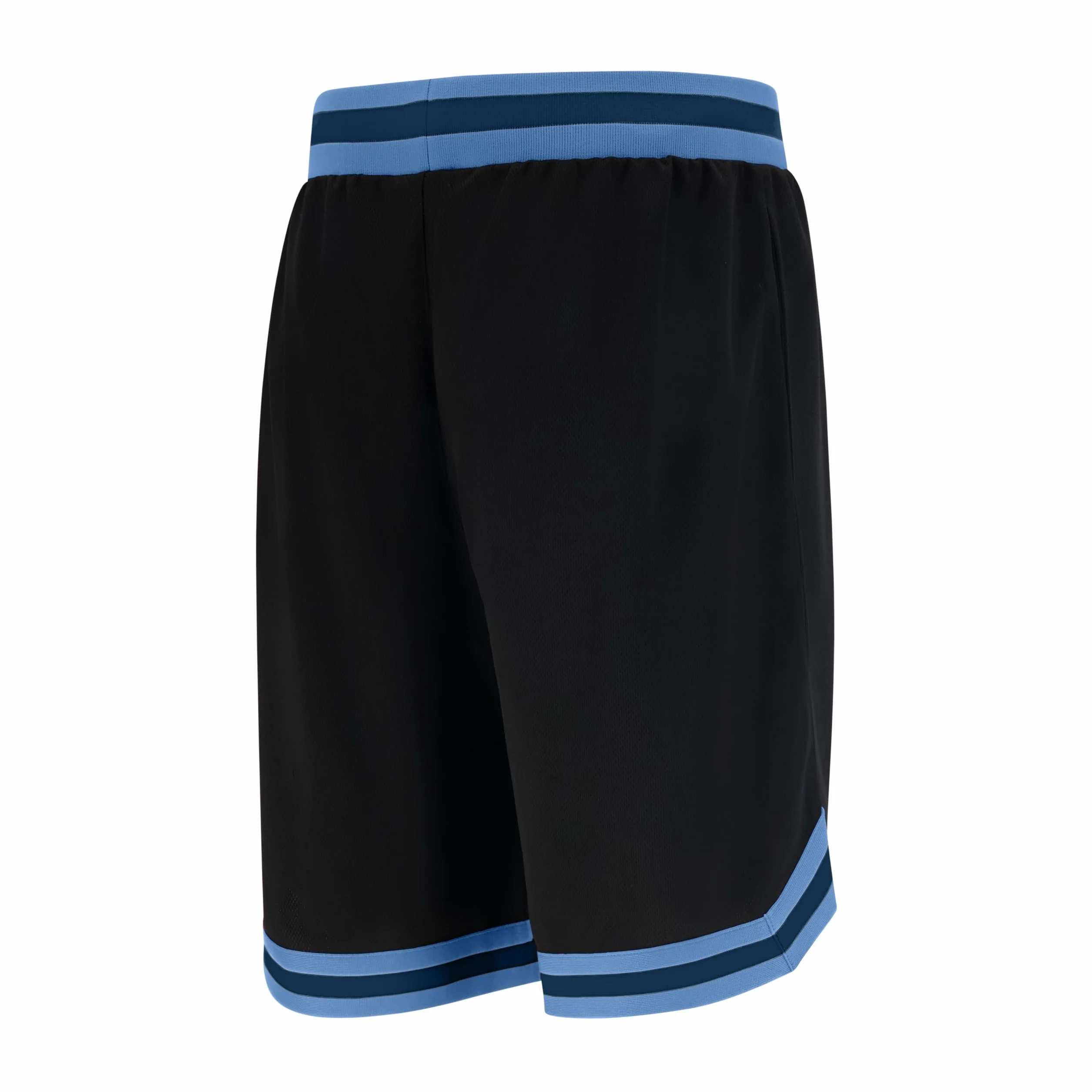 UNK NBA Ultra Game GSM3547F Woven Team Logo Poly Mesh Basket Shorts Nero Large