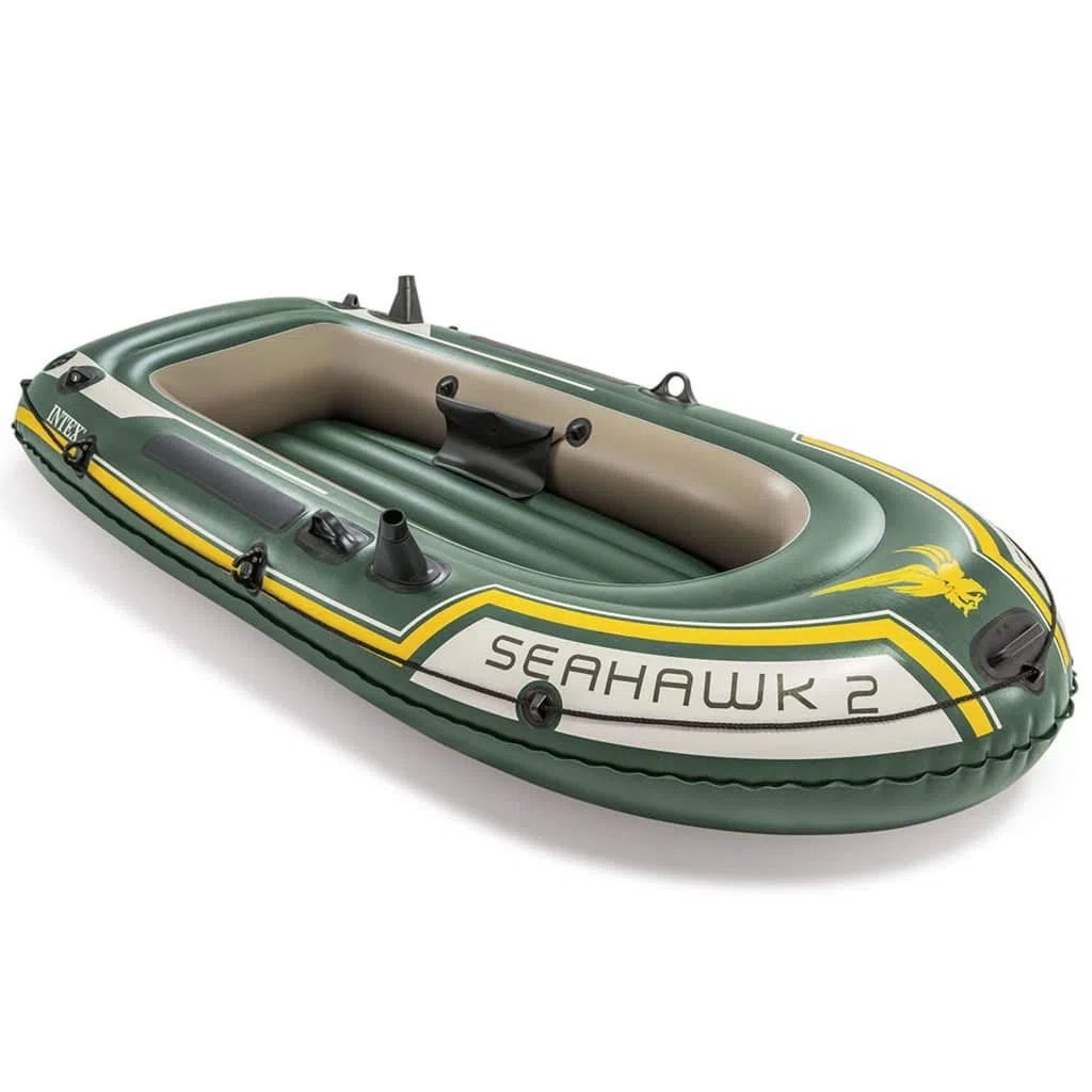 INTEX 68347NP Seahawk 2 Set Gommone con Remi e Pompa