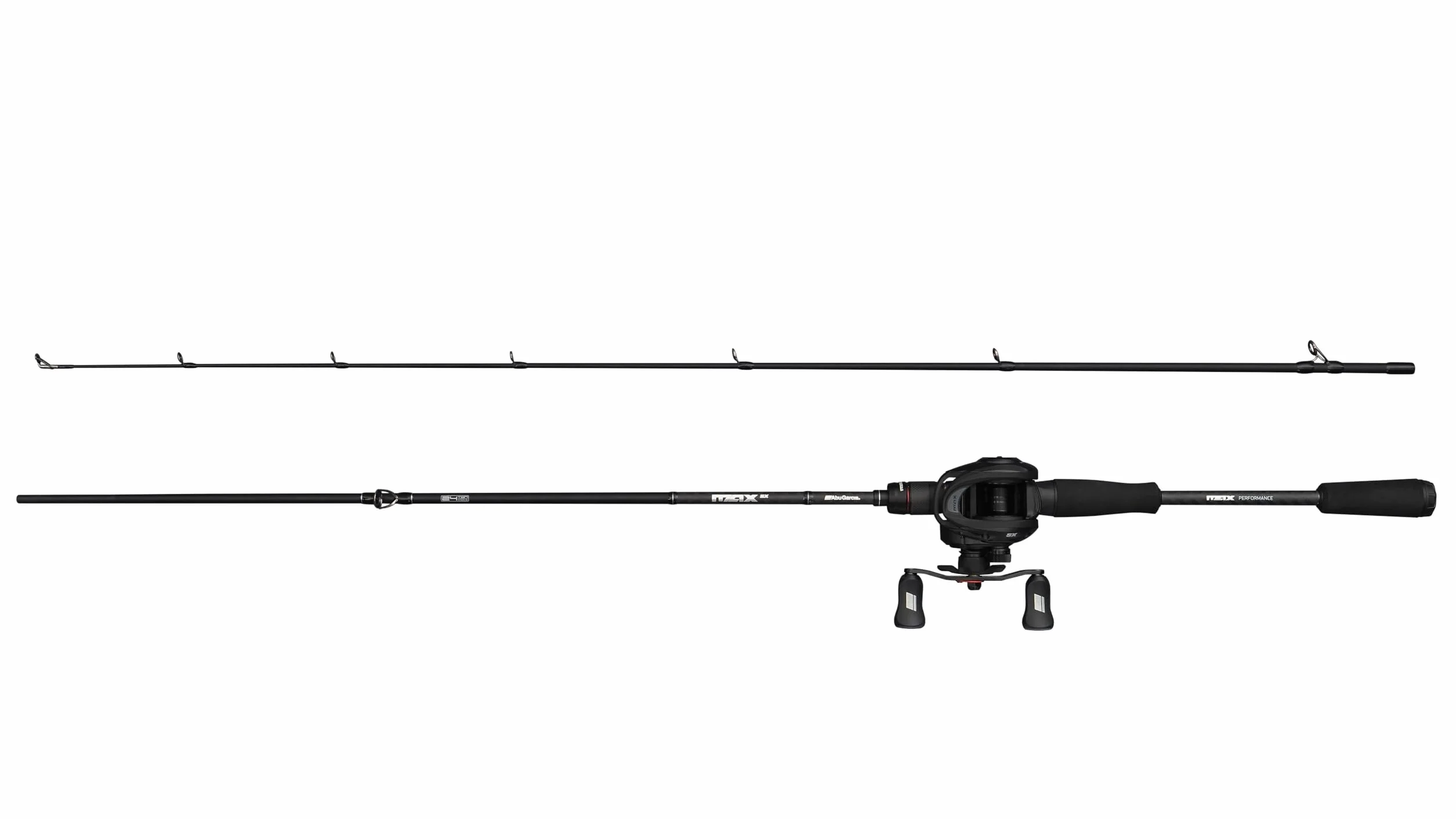 Abu Garcia Max SX Casting Combinazione canna e mulinello | Mulinello baitcaster a basso profilo per acqua dolce | Set per la pesca con esche artificiali per predatori | Opzioni multiple