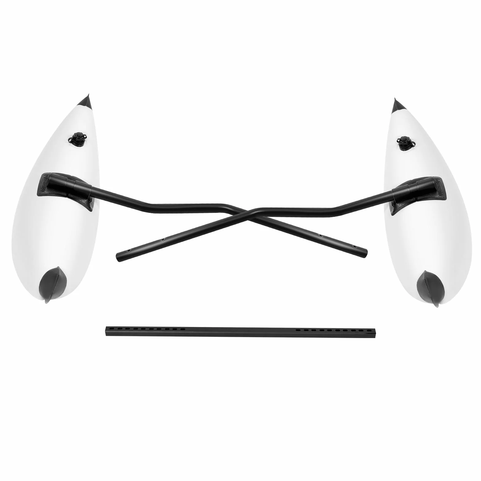 Stabilizzatore gonfiabile per kayak, lunghezza del braccio regolabile, per kayak, canoe, barche, paddle