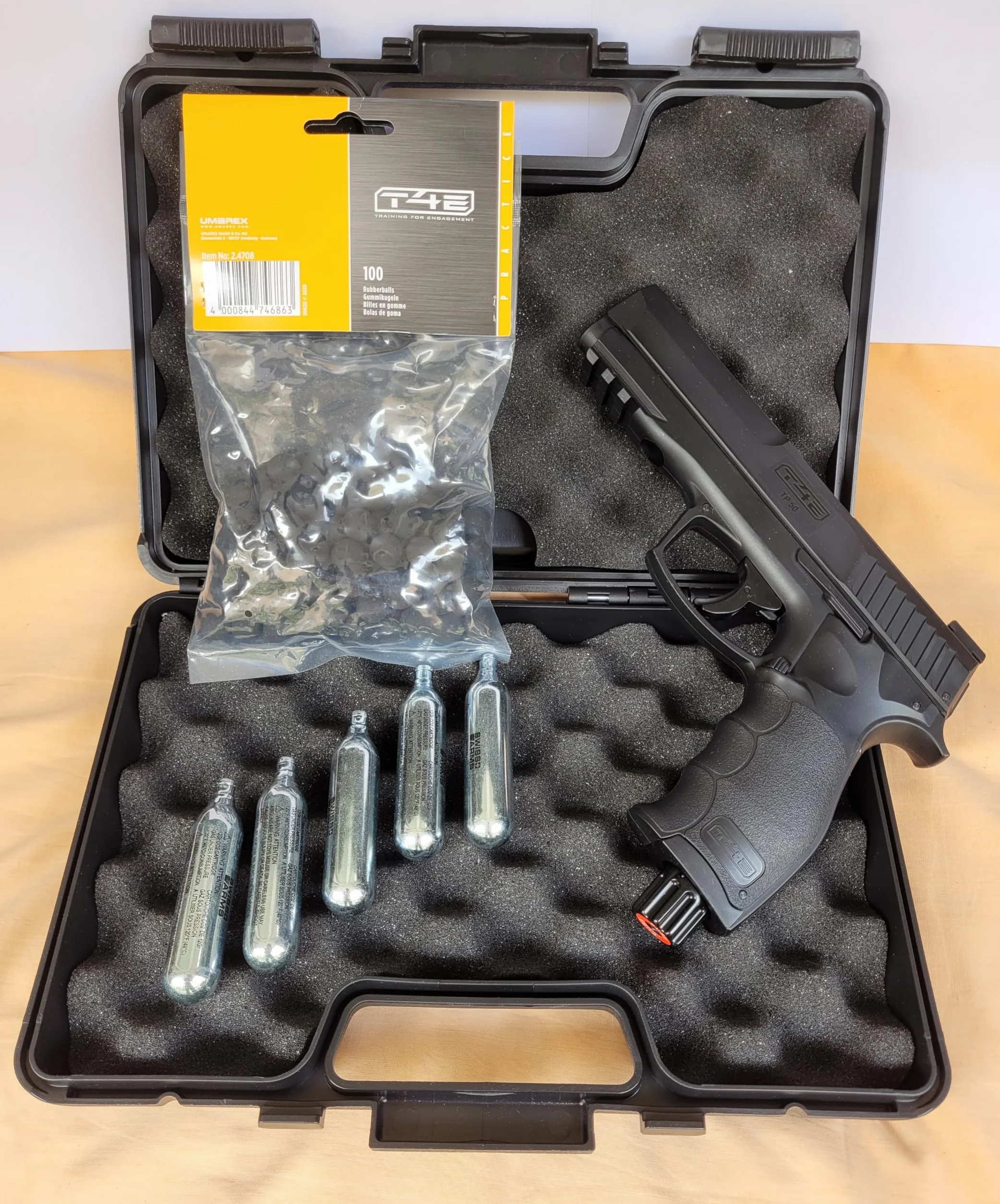 Umarex Custodia rigida per pistole Air Co2 BB Air Soft trasporto e conservazione