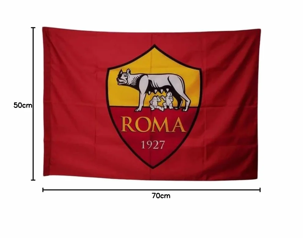 Bandiera Roma Ufficiale Magica LUPA Grande 50x70 cm