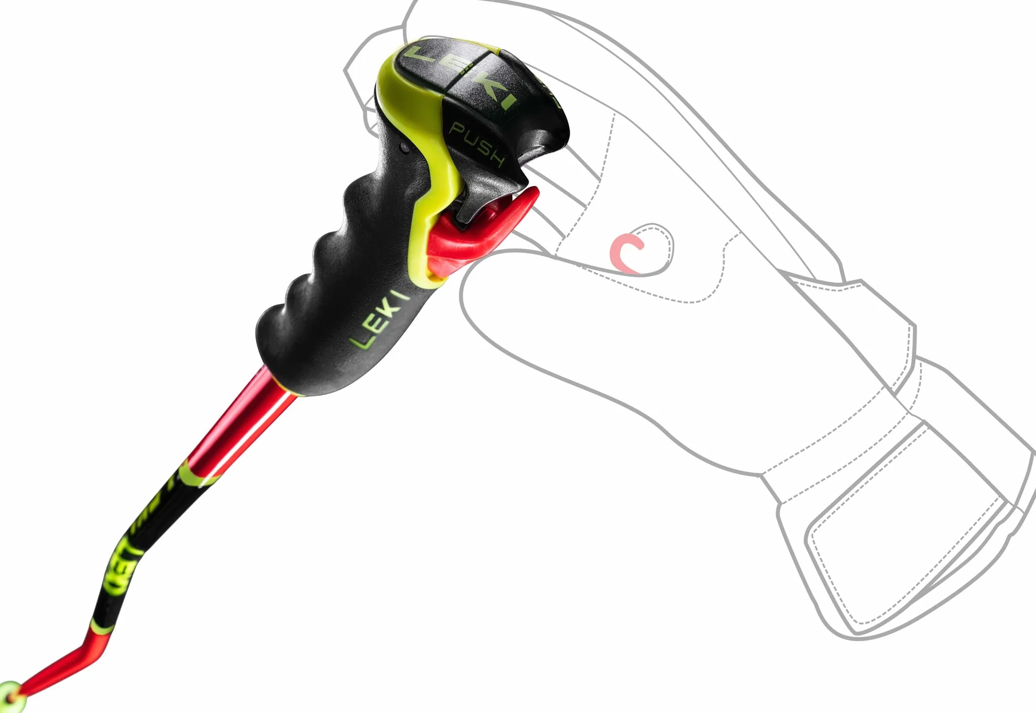 Leki Leki - Bastone da Sci Unisex Adulto