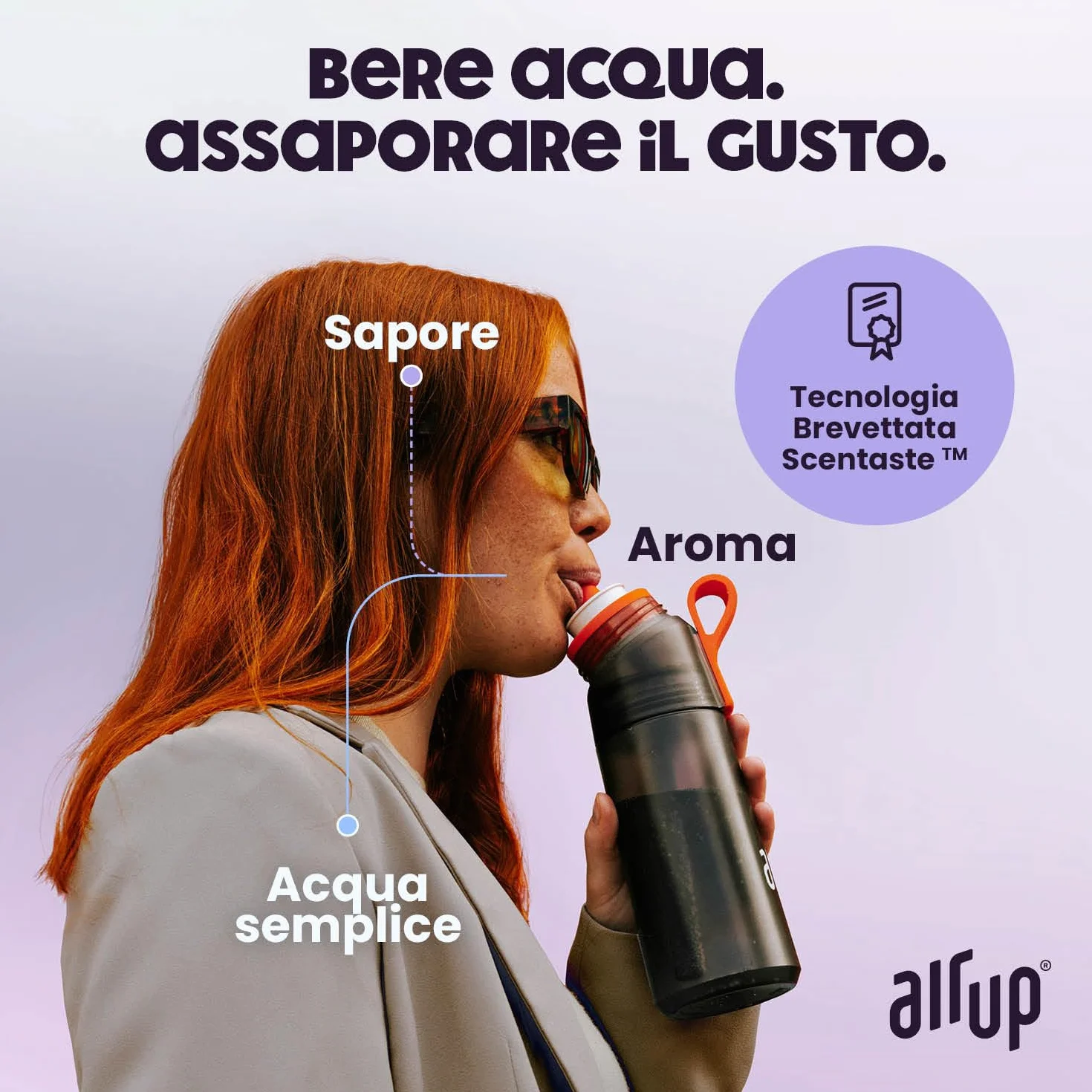 air up® Flavour 5 Set degustazione Pod aromatizzati per 25 litri d'acqua senza zucchero