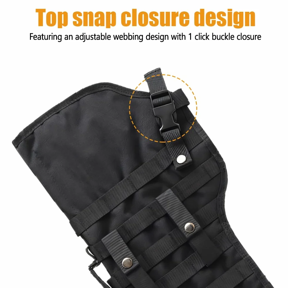 DONGKER Custodia per Fucile 29" Borsa Porta Fucile ad Aria Compressa Molle con Tracolla Regolabile