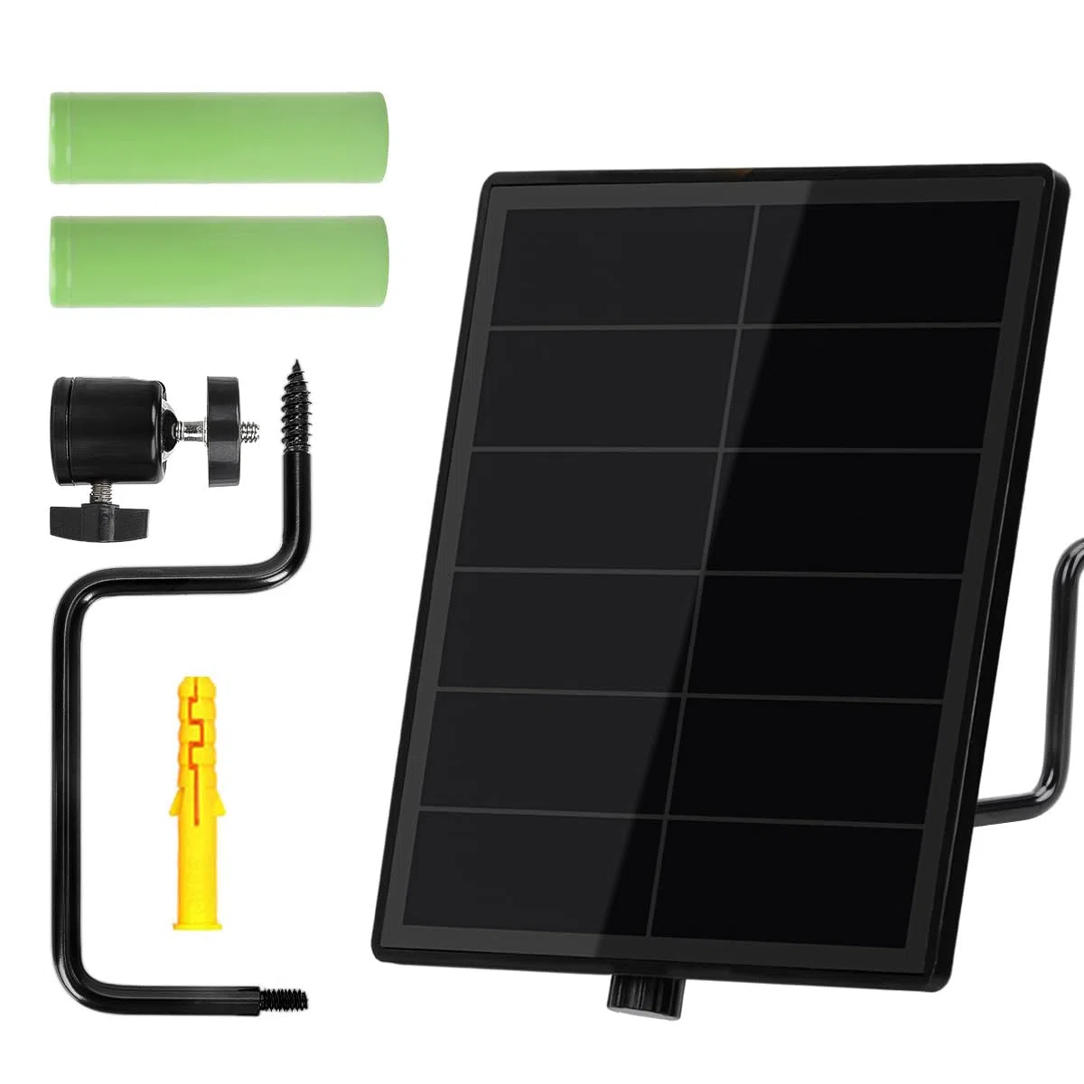D5 - Mini pannello solare 3 in 1, 5 W, batteria da 5200 mAh con uscita DC5521 3,7 V per dispositivo IoT LoRa Node