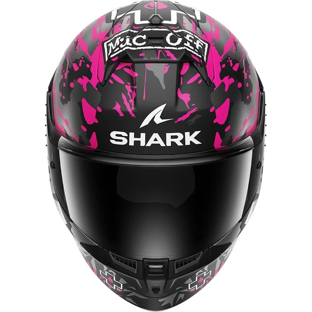 SHARK, Casco Moto Integrale SKWAL CUP Replica REDDING Black Violet Blue KVB, XS